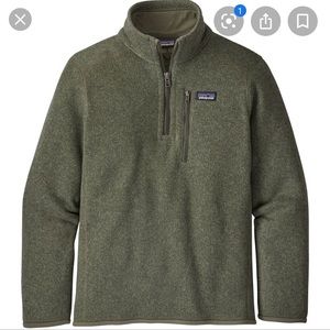 Patagonia Quarter Zip Fleece Better Sweater